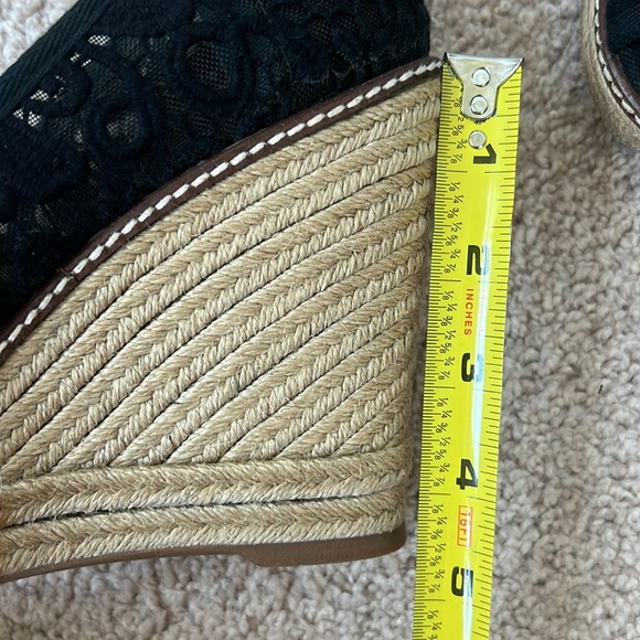 Tory Burch Jackie Lace Espadrille Wedge - Picture 10 of 10